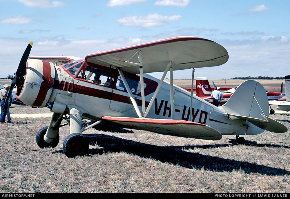 Aircraft Photo of VH-UYD | Waco YKS-6 | AirHistory.net #49840