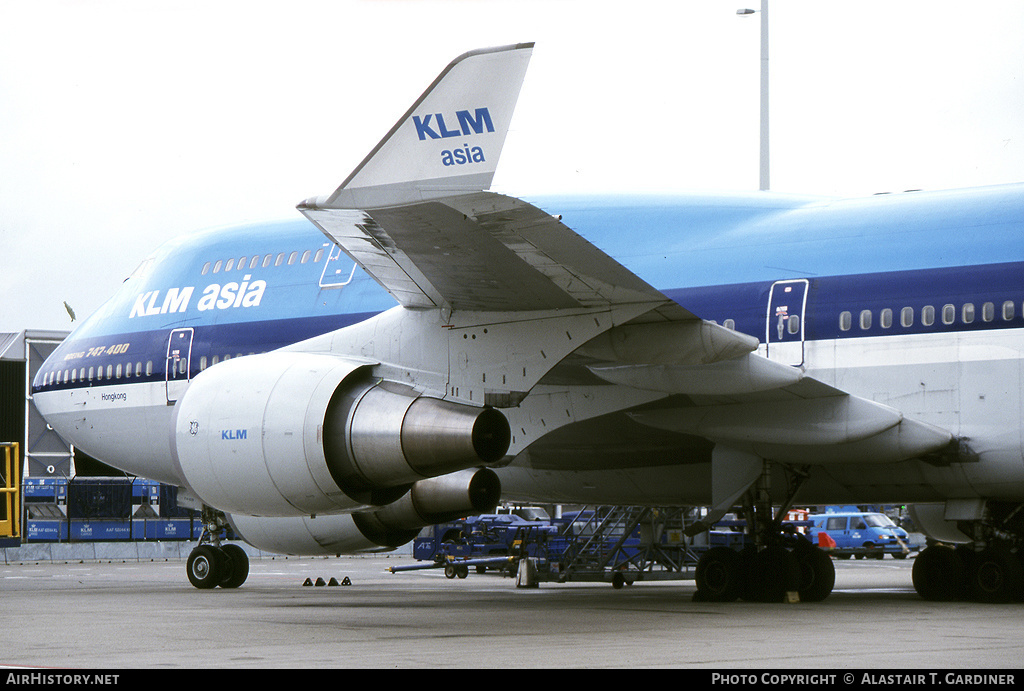 Aircraft Photo of PH-BFH | Boeing 747-406M | KLM Asia | AirHistory.net #49858