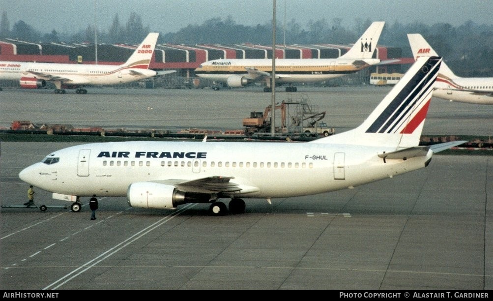 Aircraft Photo of F-GHUL | Boeing 737-53C | Air France | AirHistory.net #49897