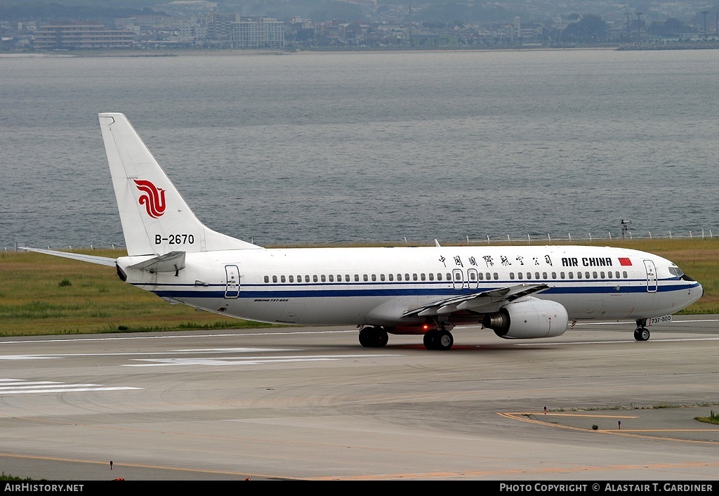 Aircraft Photo of B-2670 | Boeing 737-89L | Air China | AirHistory.net #49903