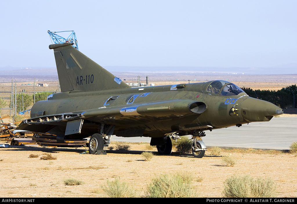 Aircraft Photo of AR-110 | Saab RF-35 Draken | Denmark - Air Force | AirHistory.net #49909