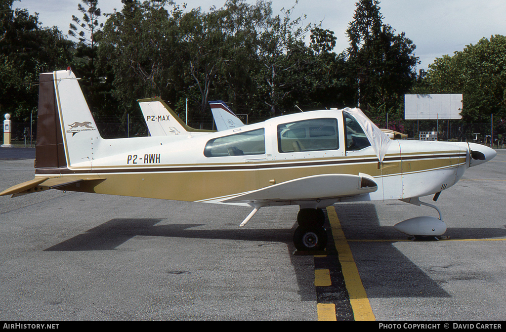 Aircraft Photo of P2-RWH | Grumman American AA-5A Cheetah | AirHistory.net #49910