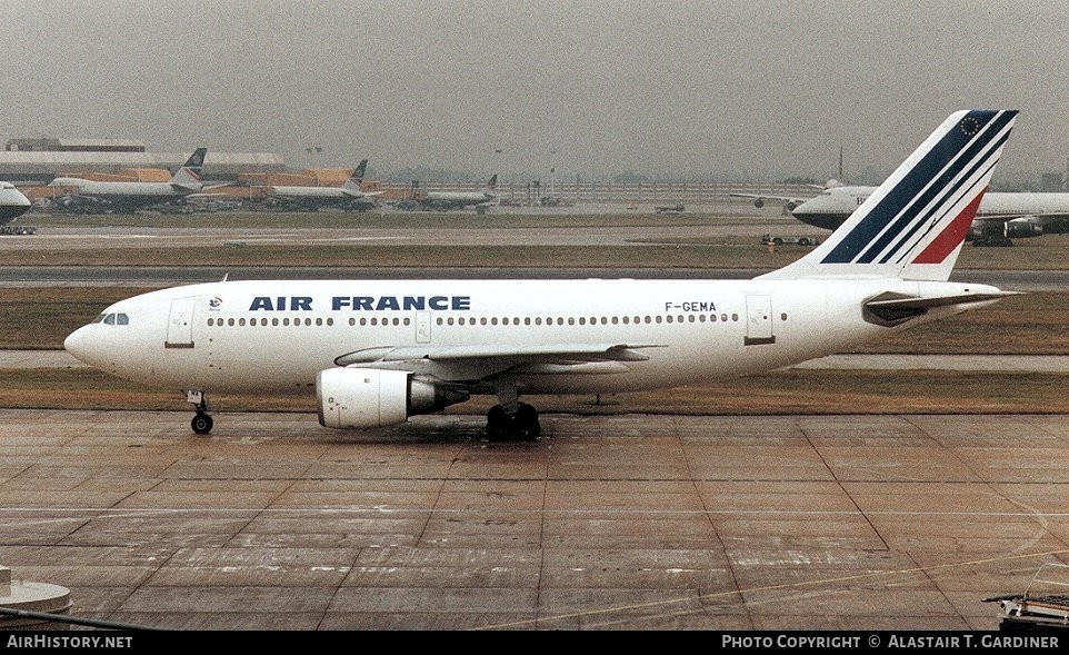 Aircraft Photo of F-GEMA | Airbus A310-203 | Air France | AirHistory.net #49932