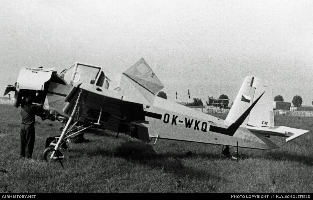 Aircraft Photo of OK-WKQ | Zlin Z-37 Cmelak | Zlin | AirHistory.net #49940