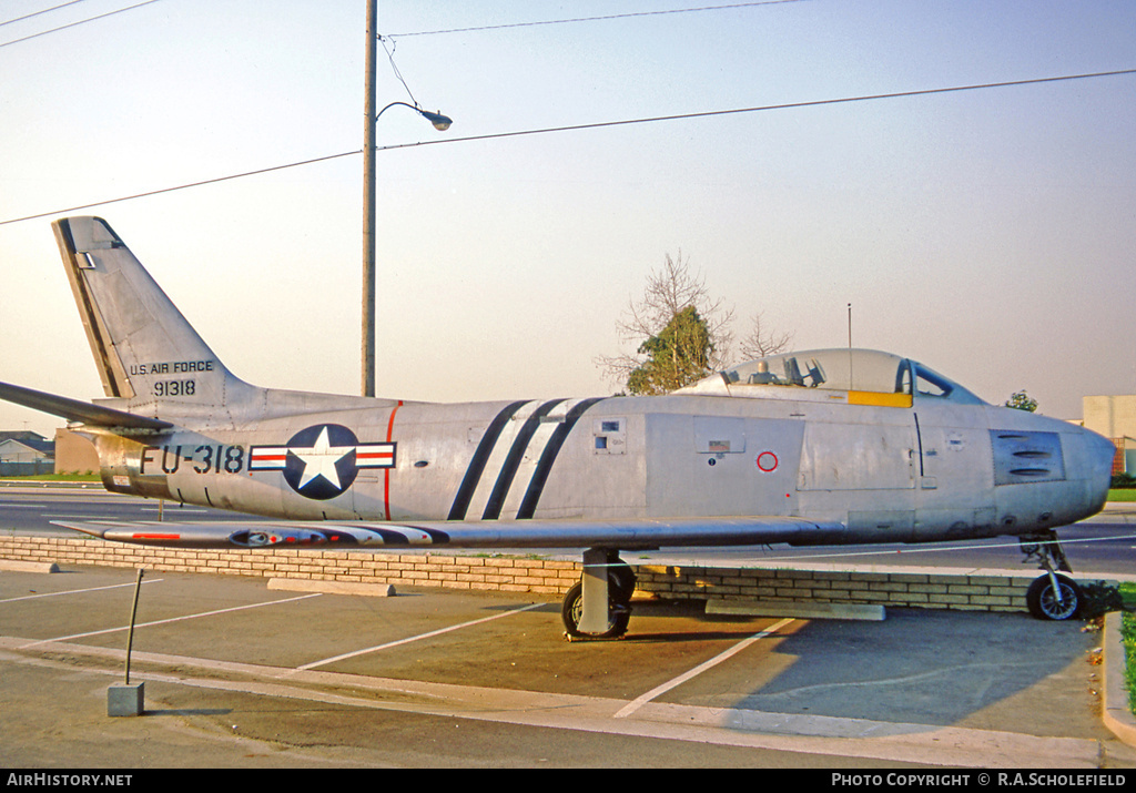 Aircraft Photo of 49-1318 / 91318 | North American F-86A Sabre | USA - Air Force | AirHistory.net #49941