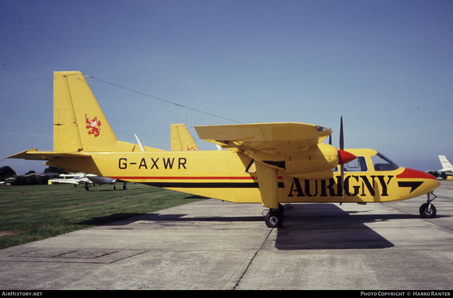 Aircraft Photo of G-AXWR | Britten-Norman BN-2A-26 Islander | Aurigny Air Services | AirHistory.net #49958