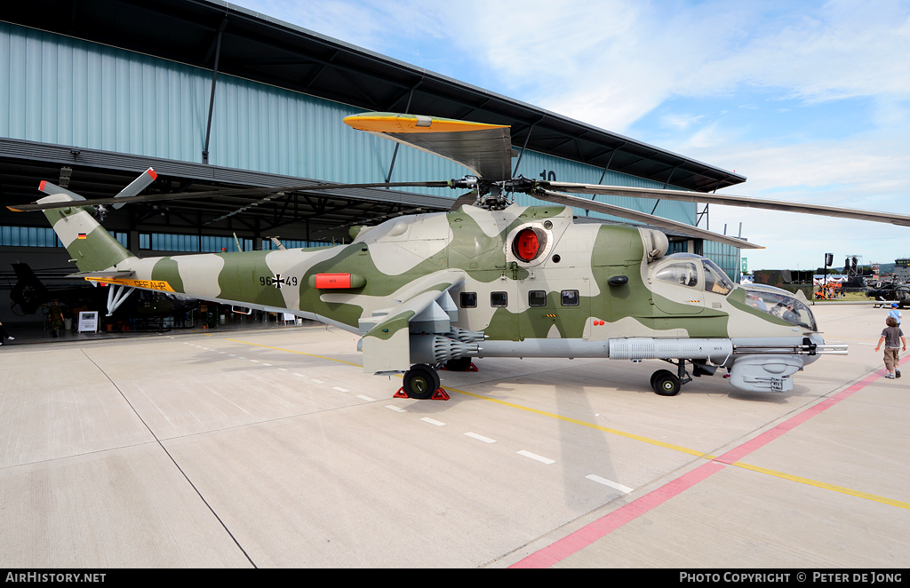 Aircraft Photo of 9649 | Mil Mi-24P | Germany - Air Force | AirHistory.net #49968