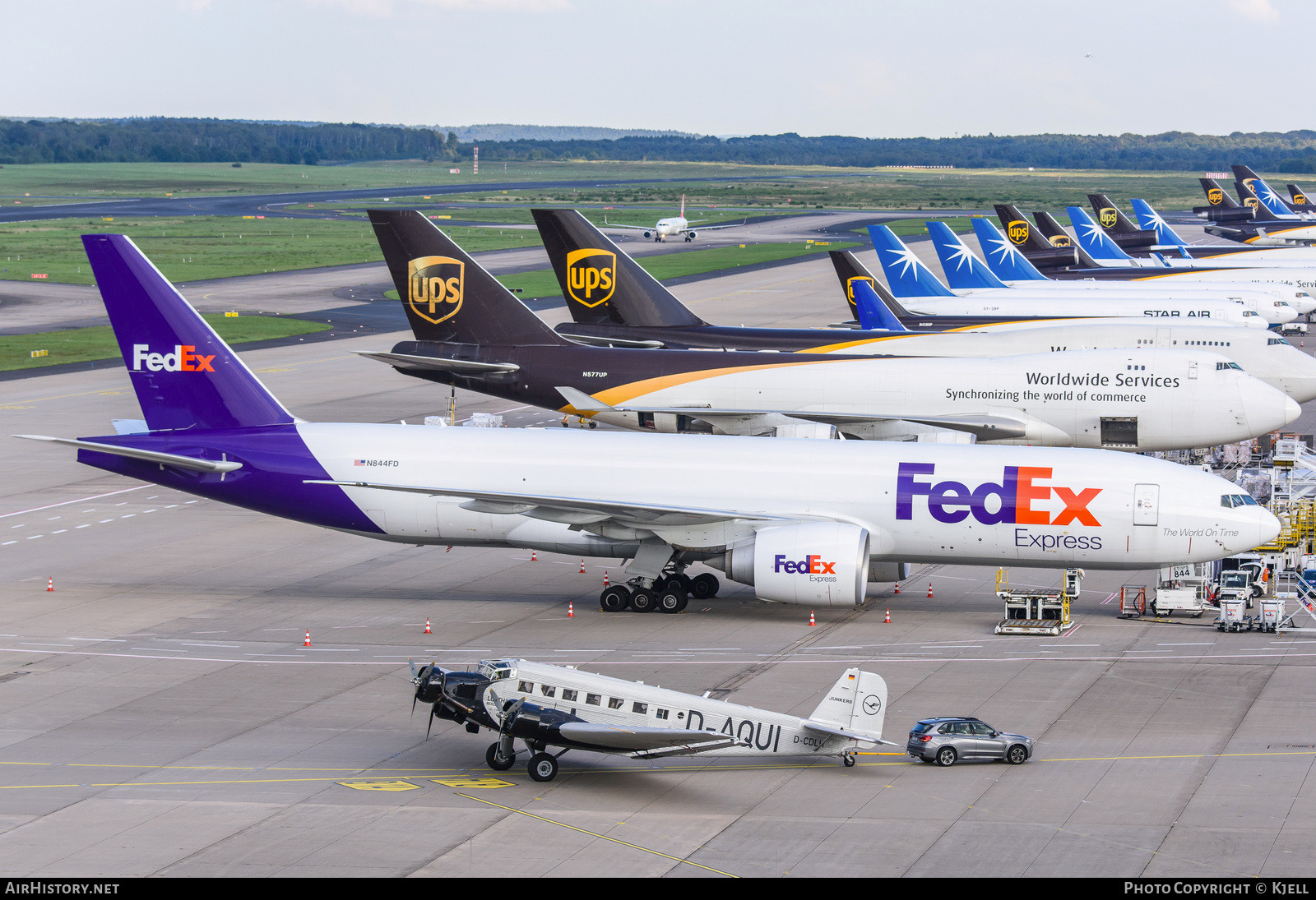 Aircraft Photo of N844FD | Boeing 777-FHT | FedEx Express | AirHistory.net #49976