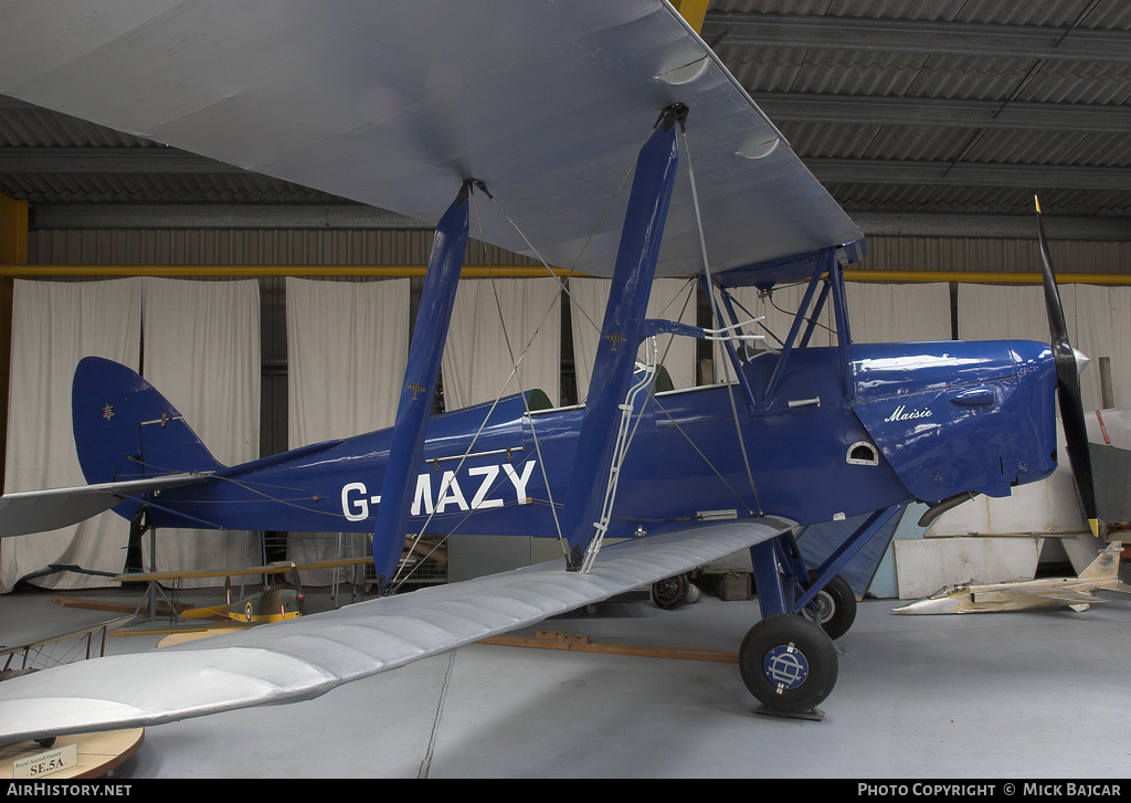 Aircraft Photo of G-MAZY | De Havilland D.H. 82A Tiger Moth II | AirHistory.net #50006