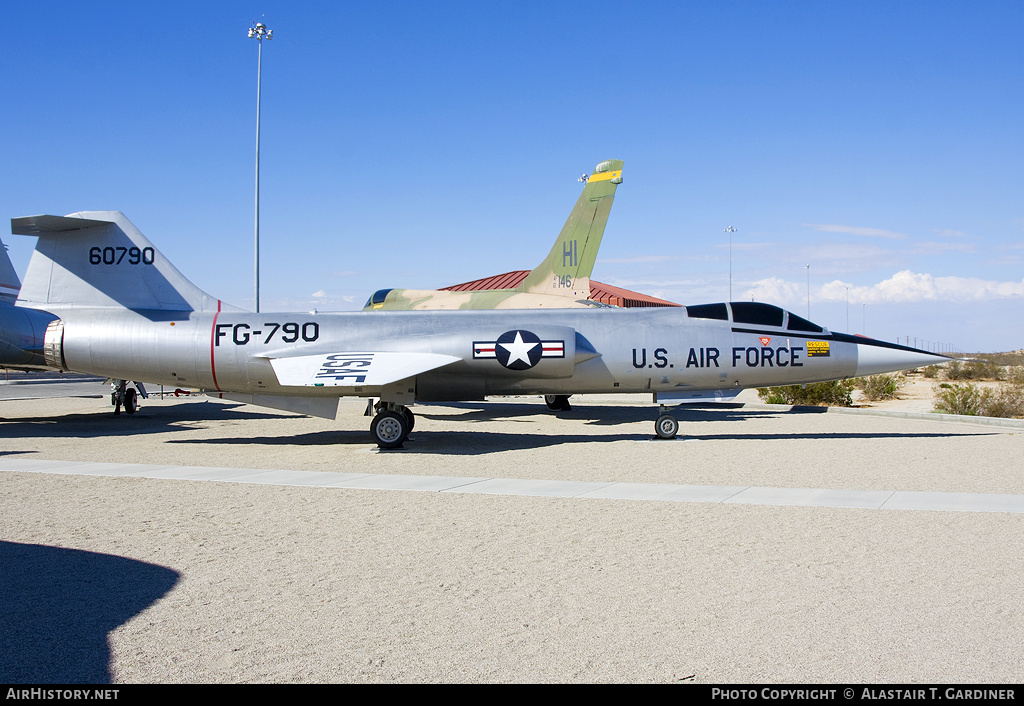 Aircraft Photo of 56-790 / 60790 | Lockheed F-104G Starfighter | USA - Air Force | AirHistory.net #50012