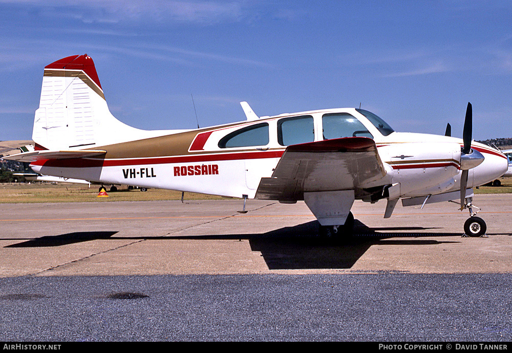 Aircraft Photo of VH-FLL | Beech B95A Travel Air | Rossair | AirHistory.net #50026