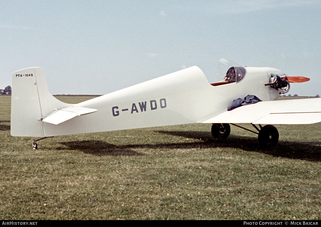 Aircraft Photo of G-AWDO | Druine D-31 Turbulent | AirHistory.net #50044