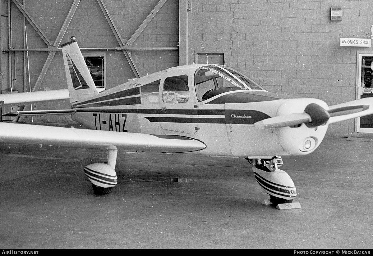 Aircraft Photo of TI-AHZ | Piper PA-28-160 Cherokee | AirHistory.net #50061