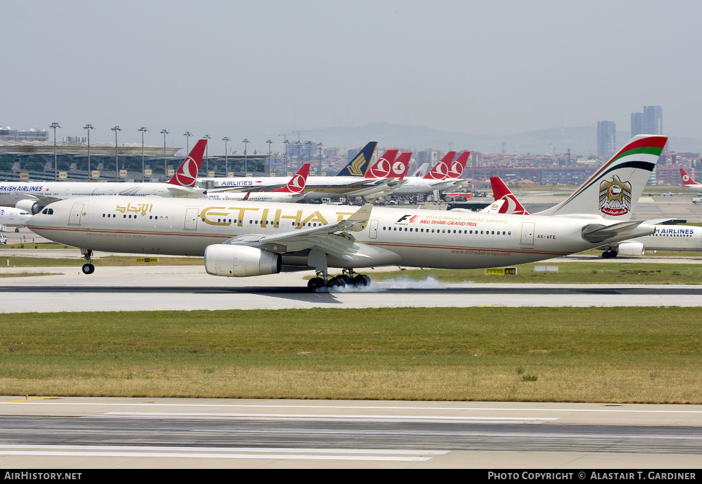 Aircraft Photo of A6-AFE | Airbus A330-343 | Etihad Airways | AirHistory.net #50066