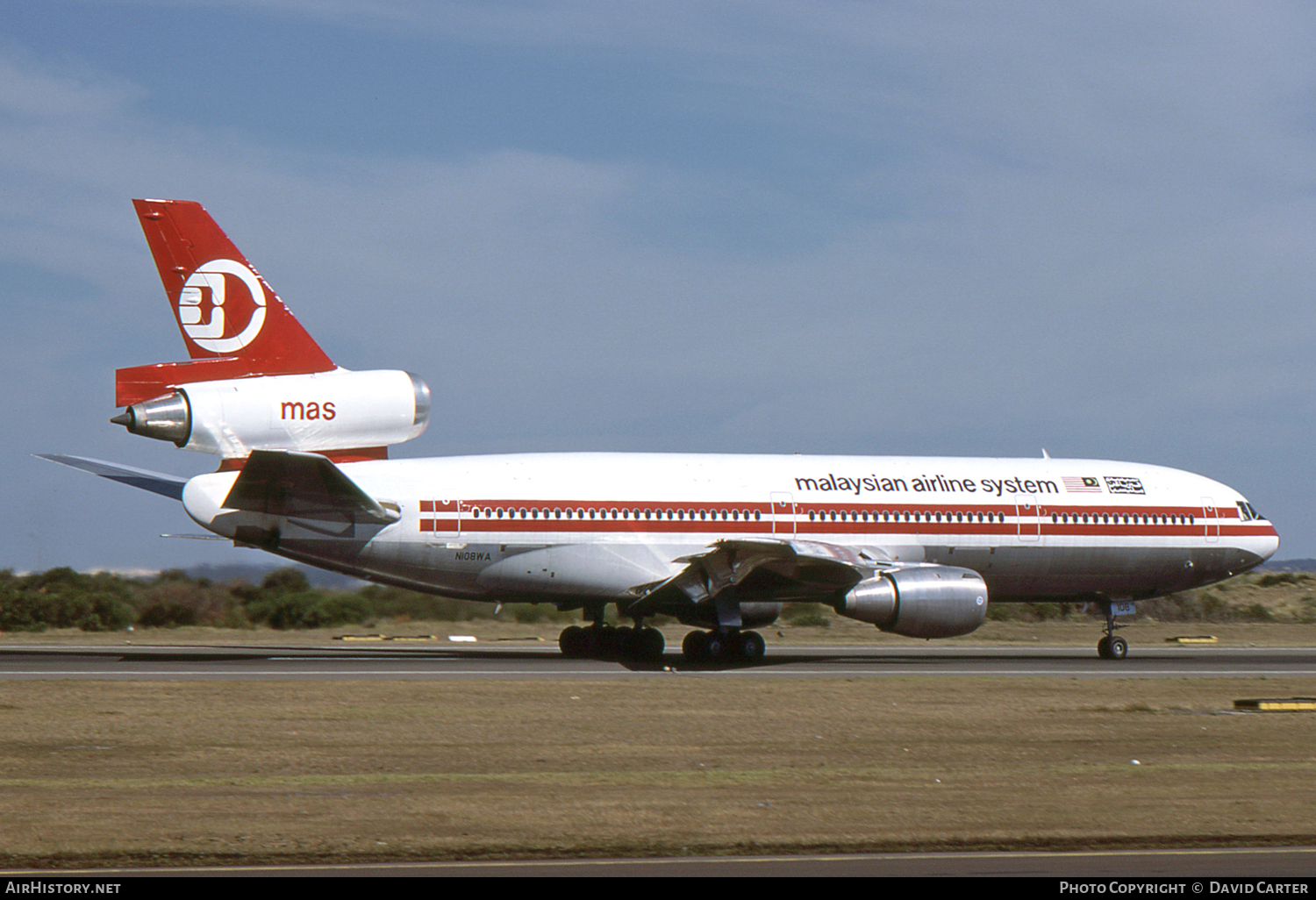 Aircraft Photo of N108WA | McDonnell Douglas DC-10-30CF | Malaysian Airline System - MAS | AirHistory.net #50067