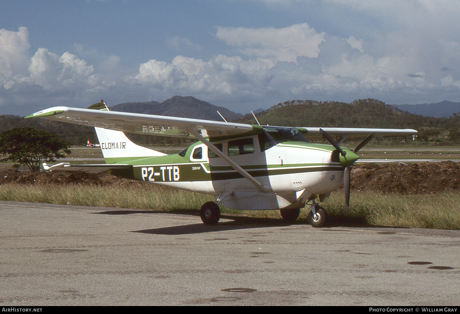 Aircraft Photo of P2-TTB | Cessna U206F Stationair | Elomair | AirHistory.net #50068