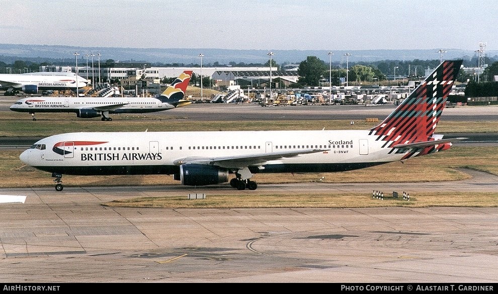 Aircraft Photo of G-BNWF | Boeing 767-336/ER | British Airways | AirHistory.net #50077