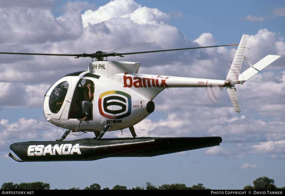 Aircraft Photo of VH-PHL | Hughes 500C (369HS) | Channel 6 News | AirHistory.net #50101