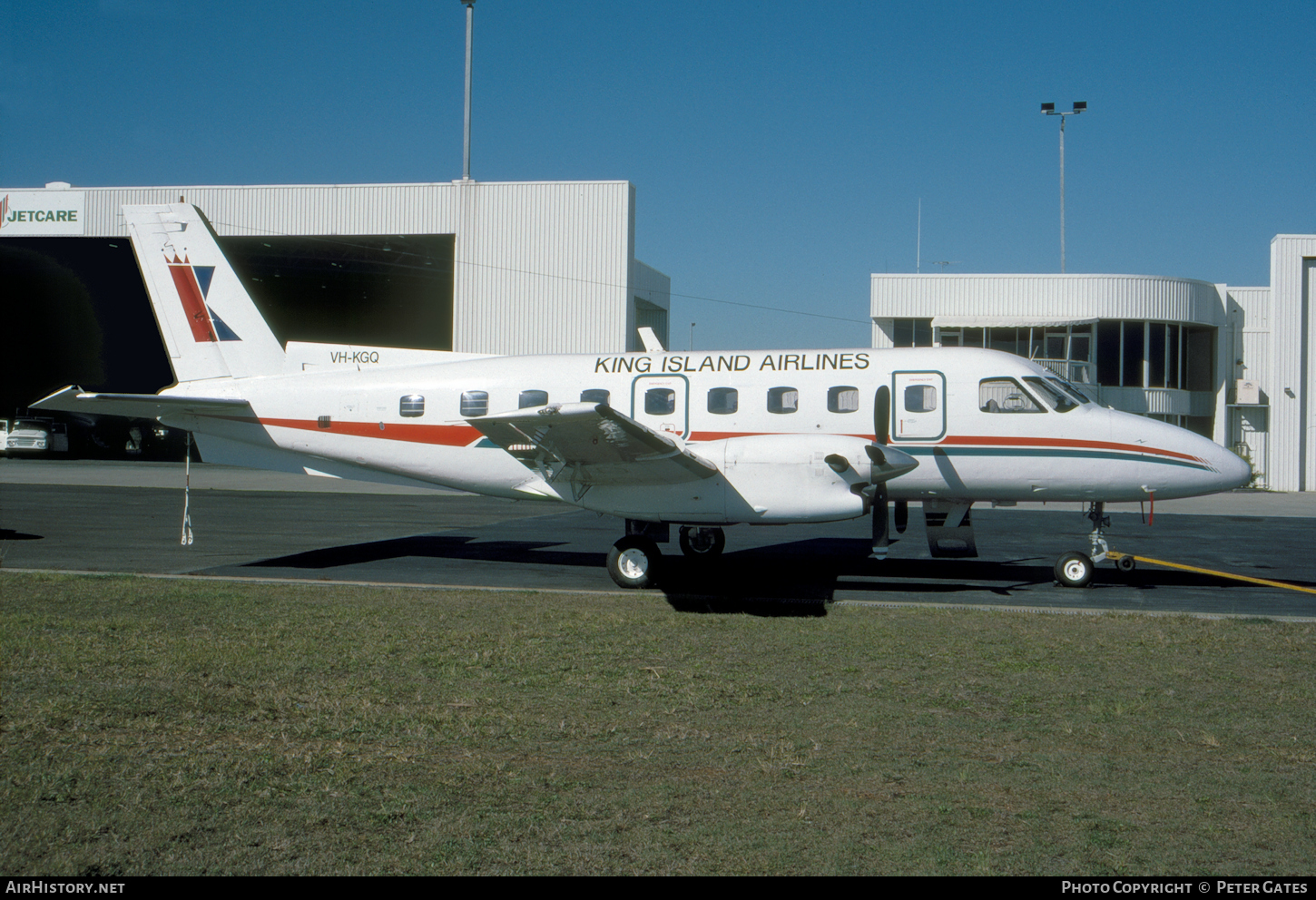 Aircraft Photo of VH-KGQ | Embraer EMB-110P1 Bandeirante | King Island Airlines | AirHistory.net #50108
