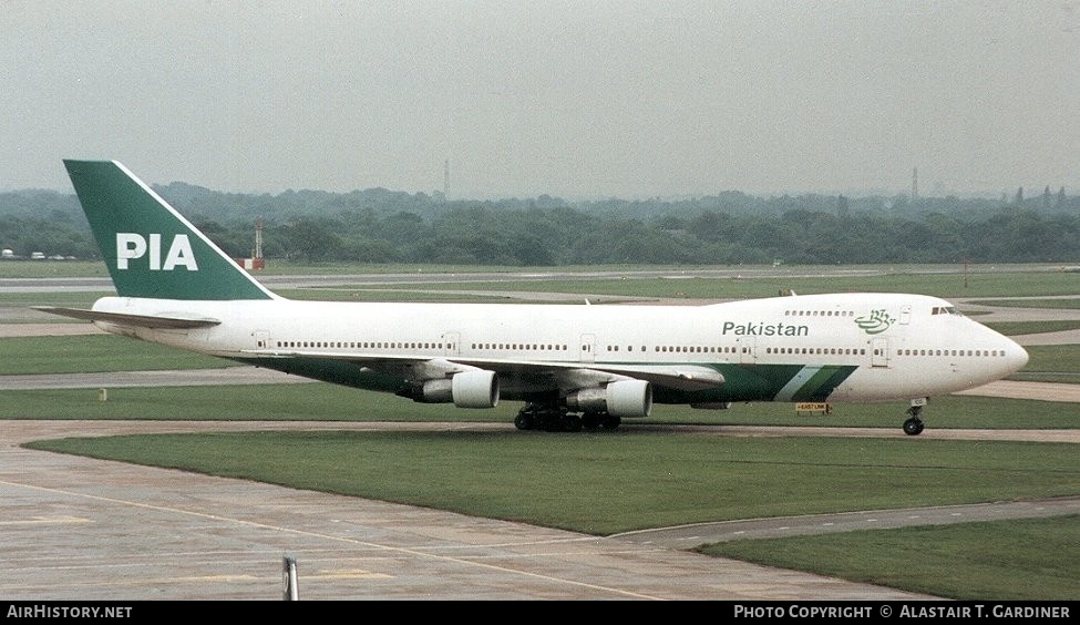 Aircraft Photo of AP-BCO | Boeing 747-217B | Pakistan International Airlines - PIA | AirHistory.net #50112