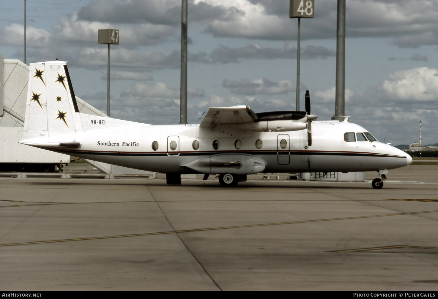 Aircraft Photo of VH-HEI | Frakes Mohawk 298 | Southern Pacific Regional Airlines | AirHistory.net #50113