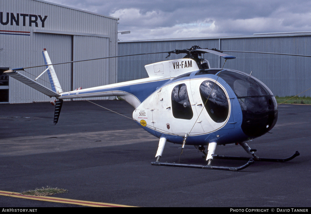 Aircraft Photo of VH-FAM | Hughes 500C (369HS) | AirHistory.net #50117