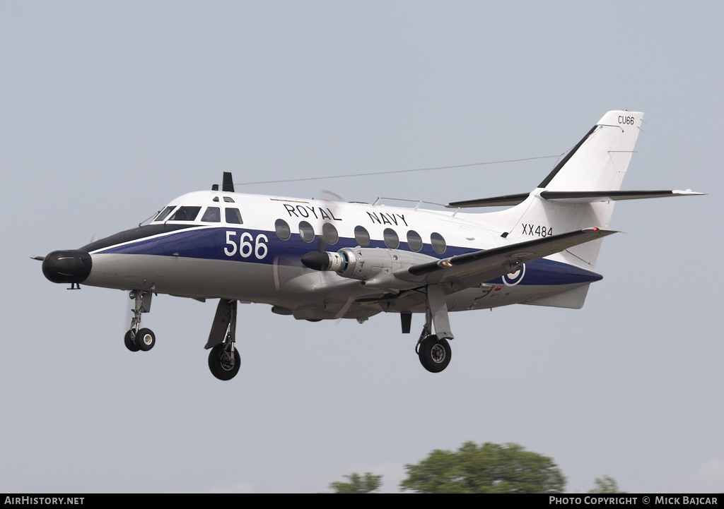 Aircraft Photo of XX484 | Scottish Aviation HP-137 Jetstream T2 | UK - Navy | AirHistory.net #50126