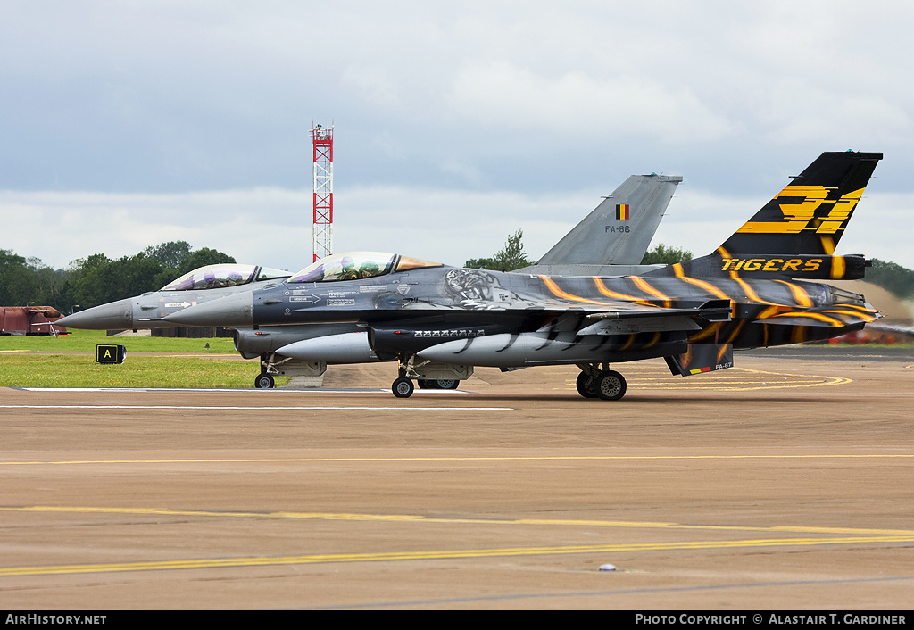 Aircraft Photo of FA-87 | General Dynamics F-16AM Fighting Falcon | Belgium - Air Force | AirHistory.net #50161