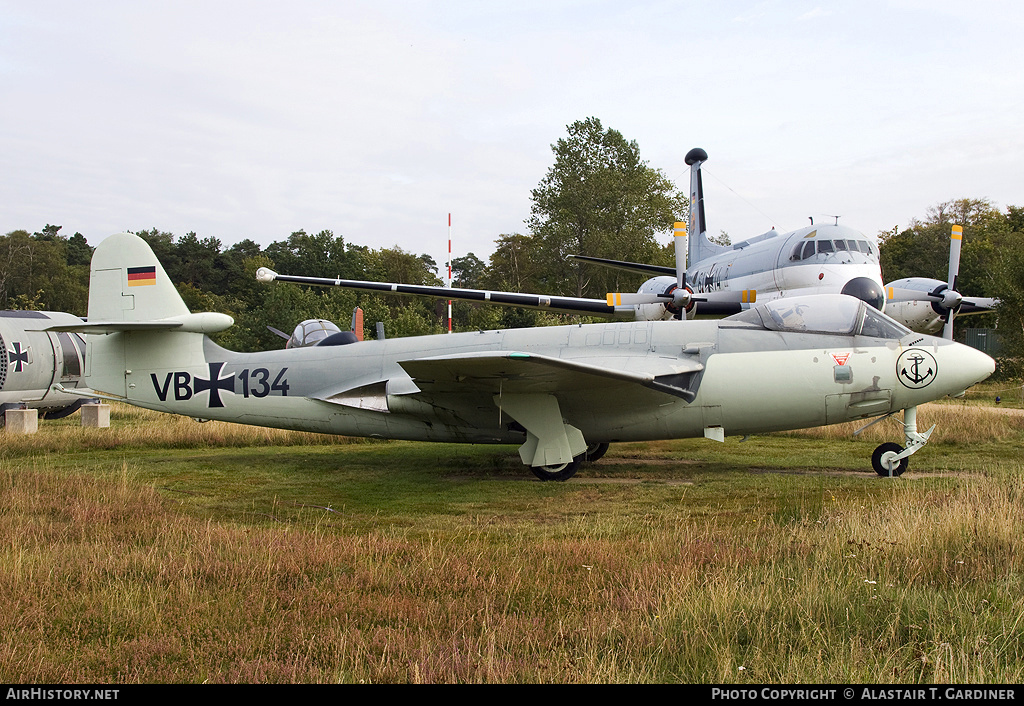 Aircraft Photo of VB-134 | Hawker Sea Hawk Mk 100 | Germany - Navy | AirHistory.net #50169