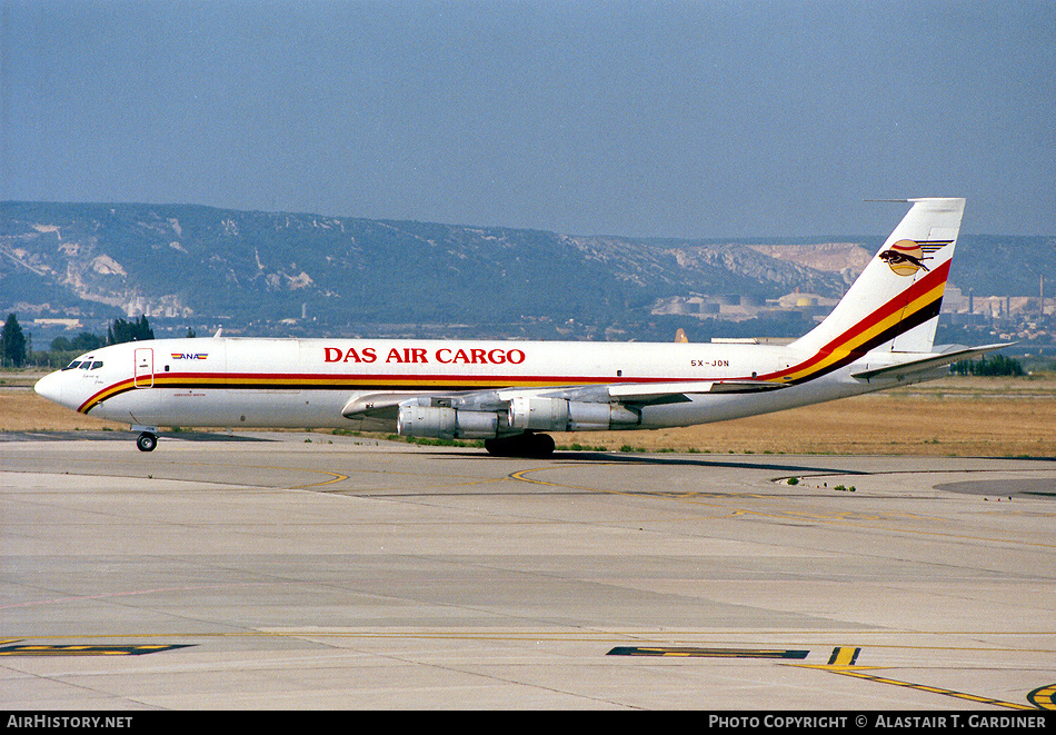 Aircraft Photo of 5X-JON | Boeing 707-369C | DAS Air Cargo - Dairo Air Services | AirHistory.net #50172