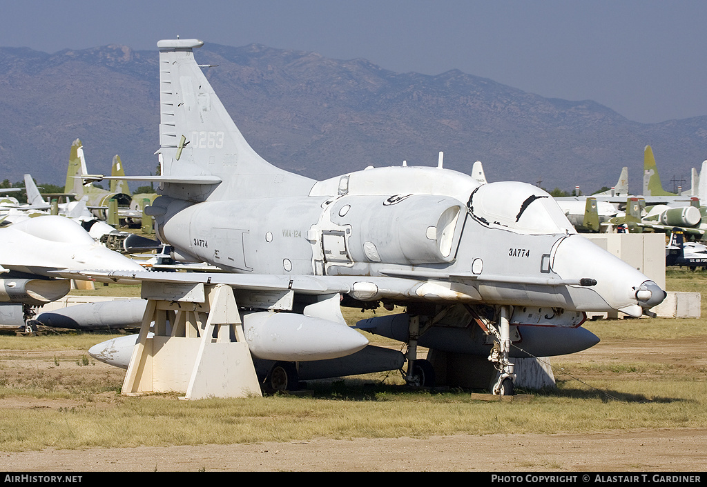Aircraft Photo of 160263 | McDonnell Douglas A-4M Skyhawk II | USA - Navy | AirHistory.net #50178