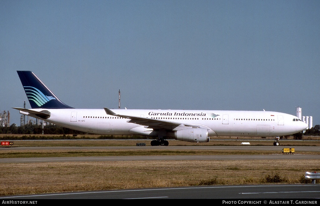 Aircraft Photo of PK-GPC | Airbus A330-341 | Garuda Indonesia | AirHistory.net #50179