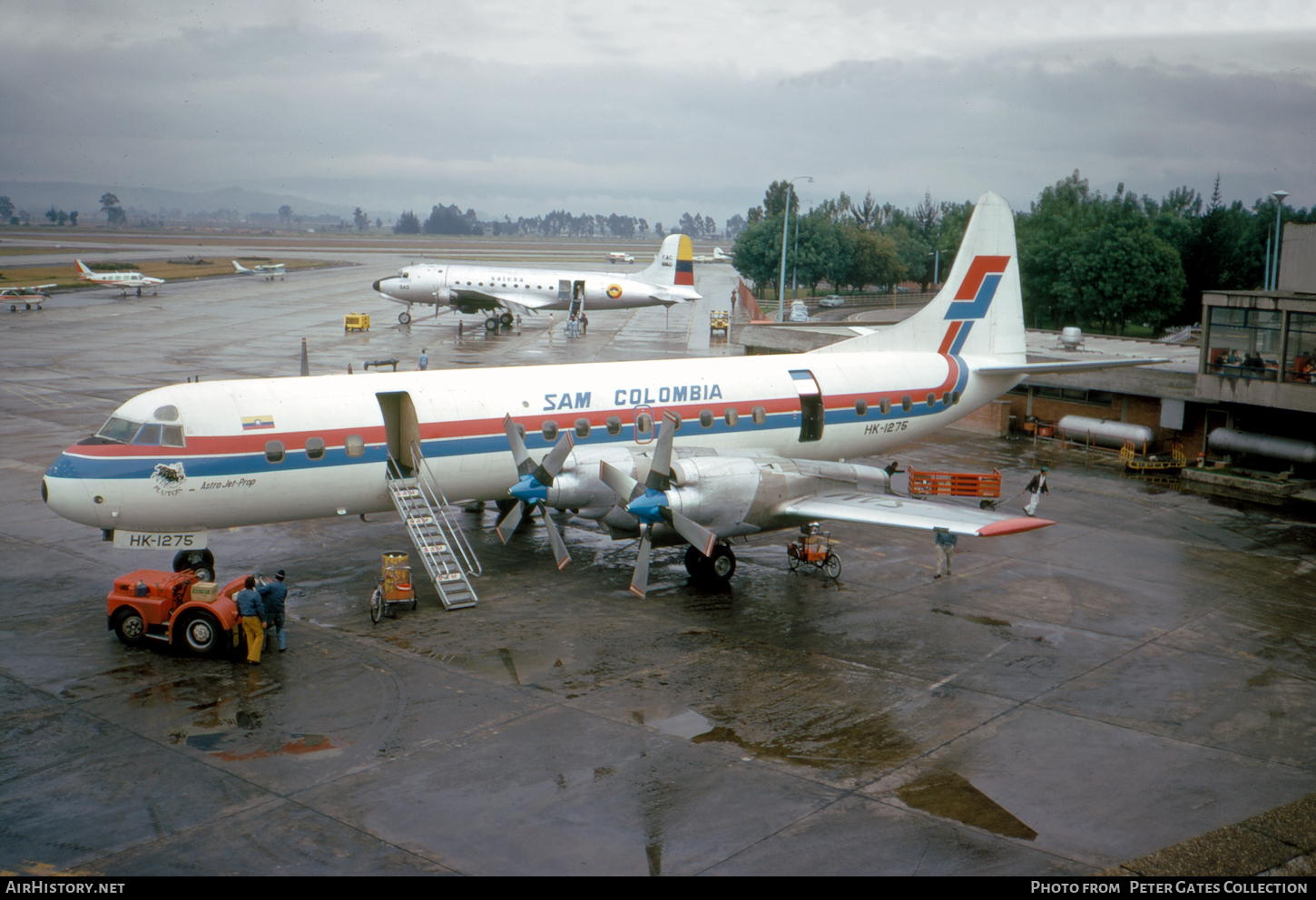 Aircraft Photo of HK-1275 | Lockheed L-188A Electra | SAM - Sociedad Aeronáutica de Medellín | AirHistory.net #50181