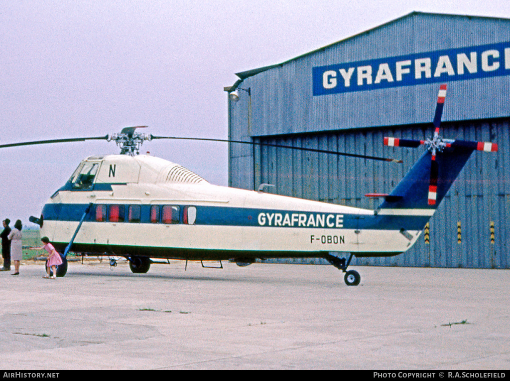 Aircraft Photo of F-OBON | Sikorsky S-58C | Gyrafrance | AirHistory.net #50186