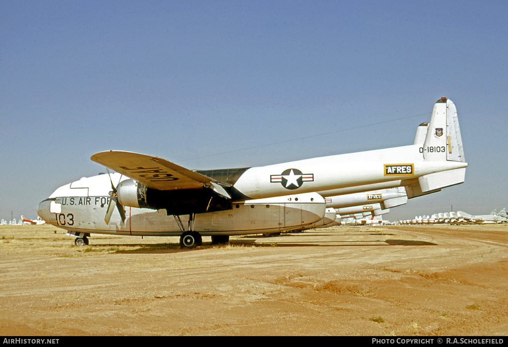Aircraft Photo of 51-8103 / 0-18103 | Fairchild C-119F Flying Boxcar | USA - Air Force | AirHistory.net #50188
