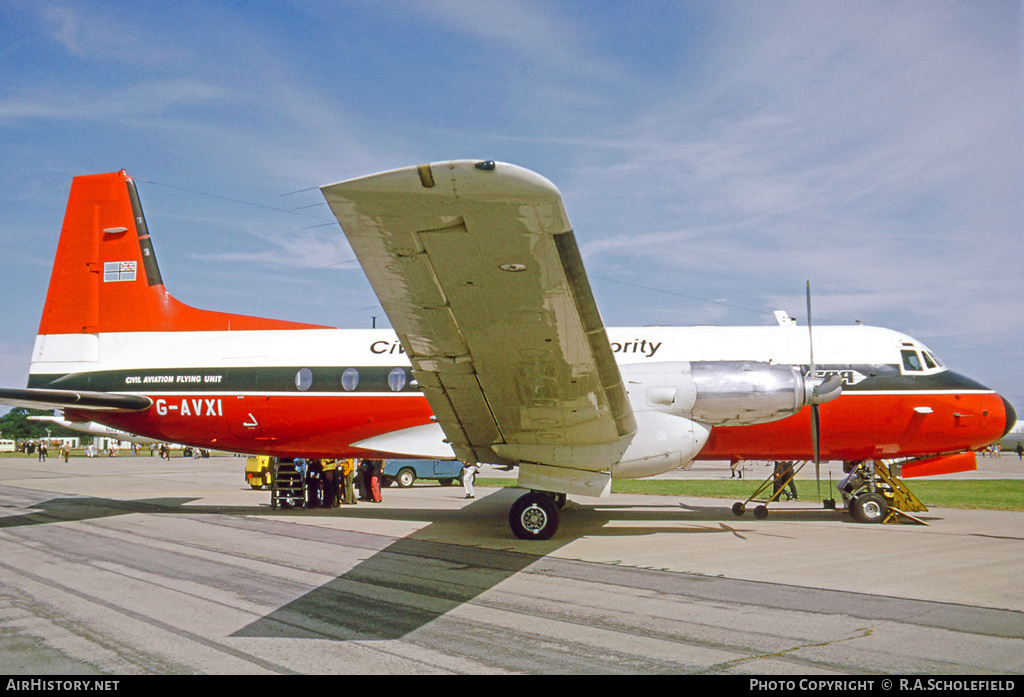 Aircraft Photo of G-AVXI | Hawker Siddeley HS-748 Srs2A/238 | Civil Aviation Authority - CAA | AirHistory.net #50189