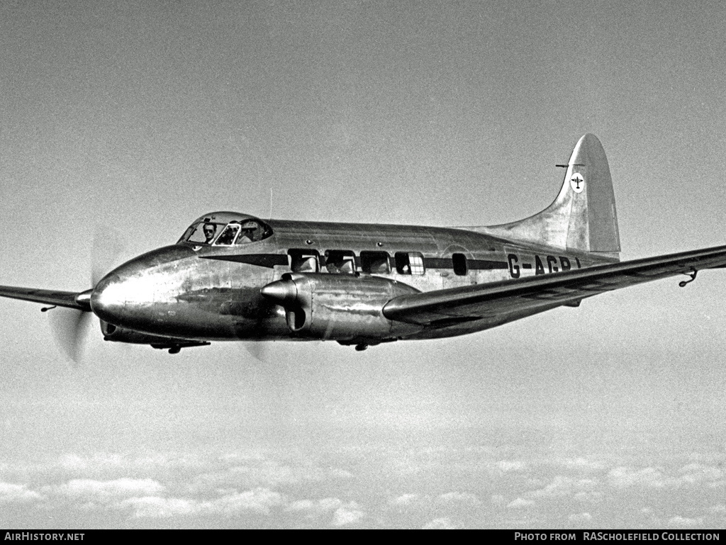 Aircraft Photo of G-AGPJ | De Havilland D.H. 104 Dove 1 | De Havilland | AirHistory.net #50191