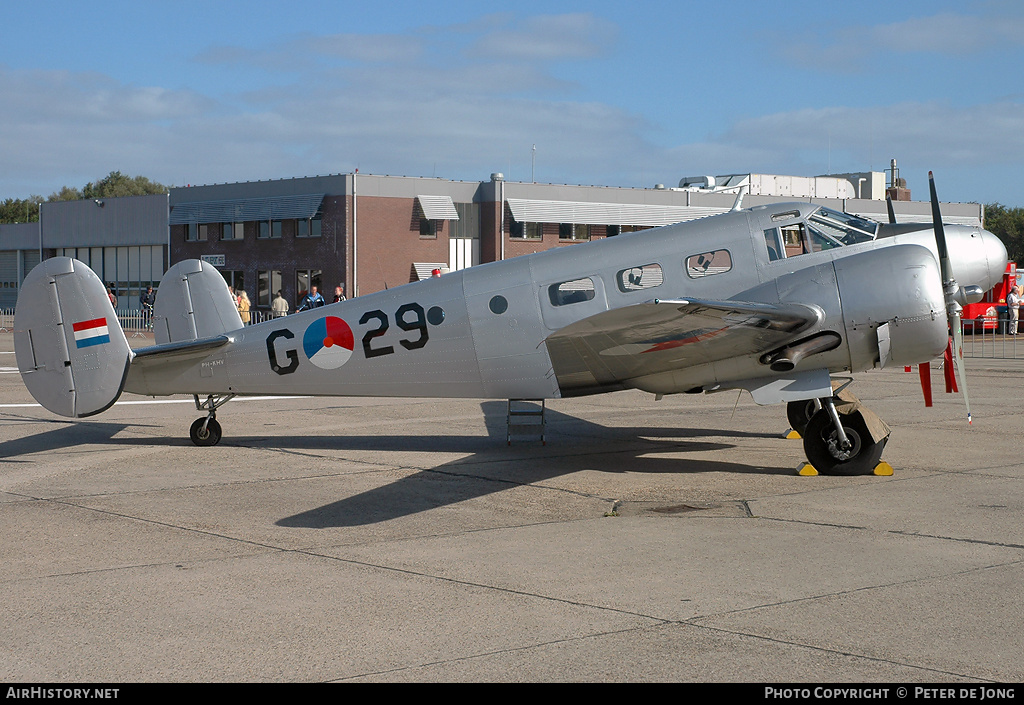 Aircraft Photo of PH-KHV / G-29 | Beech Expeditor 3NM | Koninklijke Luchtmacht Historische Vlucht | Netherlands - Air Force | AirHistory.net #50195