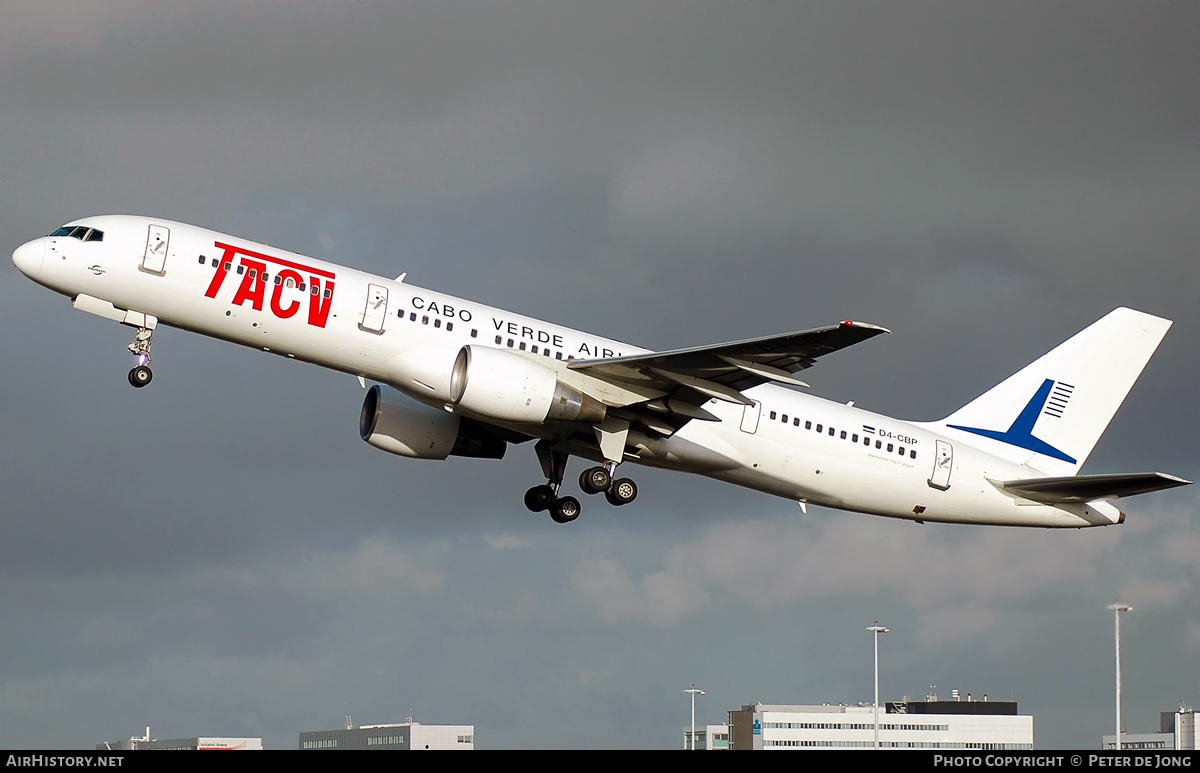 Aircraft Photo of D4-CBP | Boeing 757-2Q8 | TACV Cabo Verde Airlines | AirHistory.net #50202