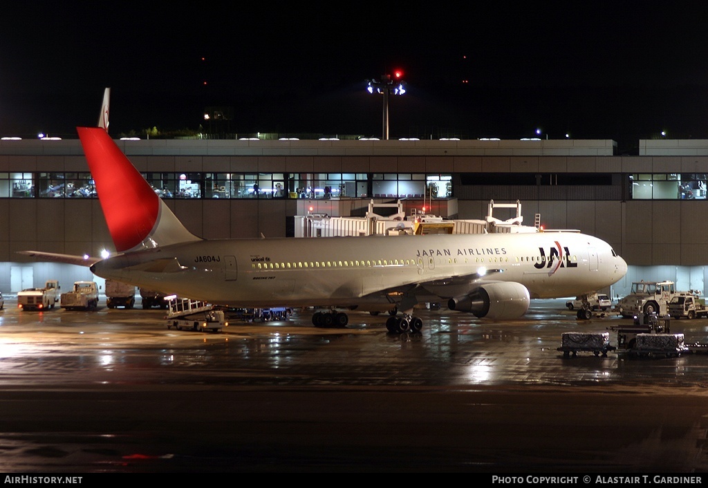 Aircraft Photo of JA604J | Boeing 767-346/ER | Japan Airlines - JAL | AirHistory.net #50250