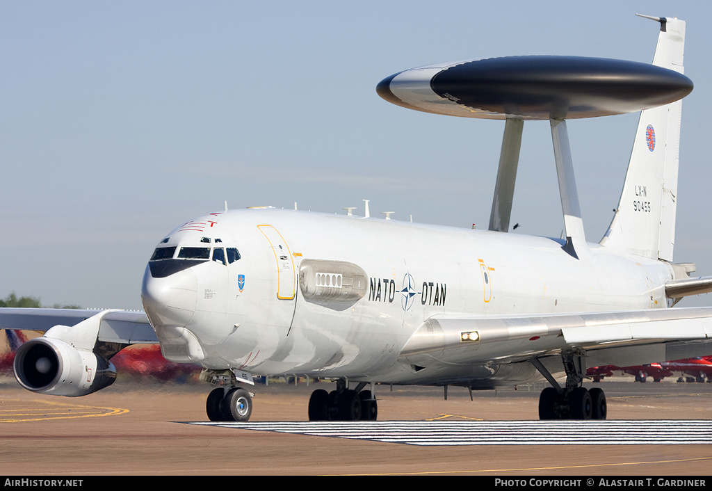 Aircraft Photo of LX-N90455 | Boeing E-3A Sentry | Luxembourg - NATO | AirHistory.net #50253
