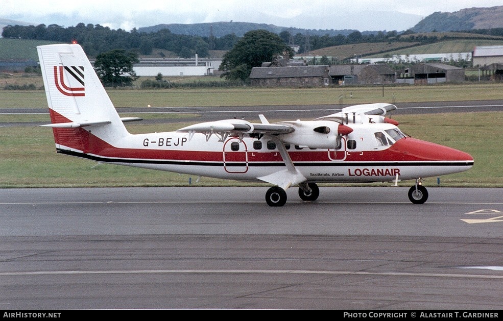 Aircraft Photo of G-BEJP | De Havilland Canada DHC-6-310 Twin Otter | Loganair | AirHistory.net #50270