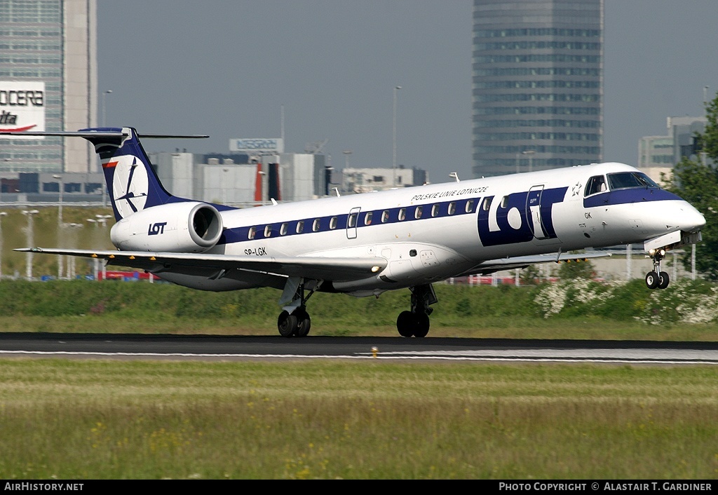 Aircraft Photo of SP-LGK | Embraer ERJ-145MP (EMB-145MP) | LOT Polish Airlines - Polskie Linie Lotnicze | AirHistory.net #50277