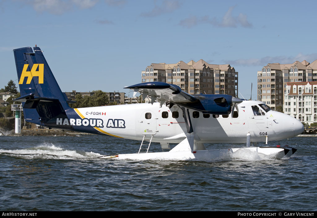 Aircraft Photo of C-FGQH | De Havilland Canada DHC-6-100 Twin Otter | Harbour Air | AirHistory.net #50278