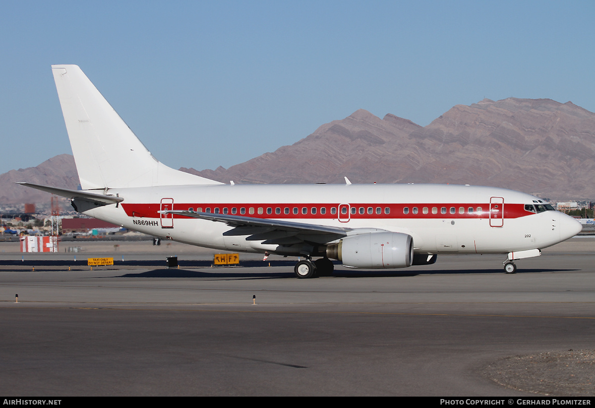 Aircraft Photo of N869HH | Boeing 737-66N | AirHistory.net #50309
