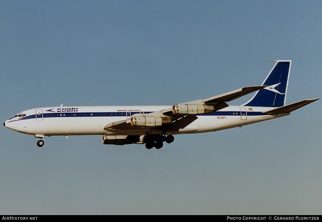 Aircraft Photo of HC-BLY | Boeing 707-373C | SAETA | AirHistory.net #50311