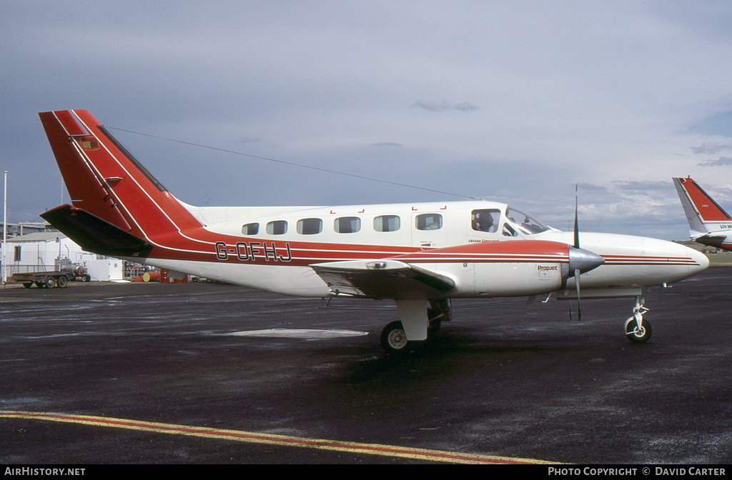 Aircraft Photo of G-OFHJ | Cessna 441 Conquest | AirHistory.net #50313
