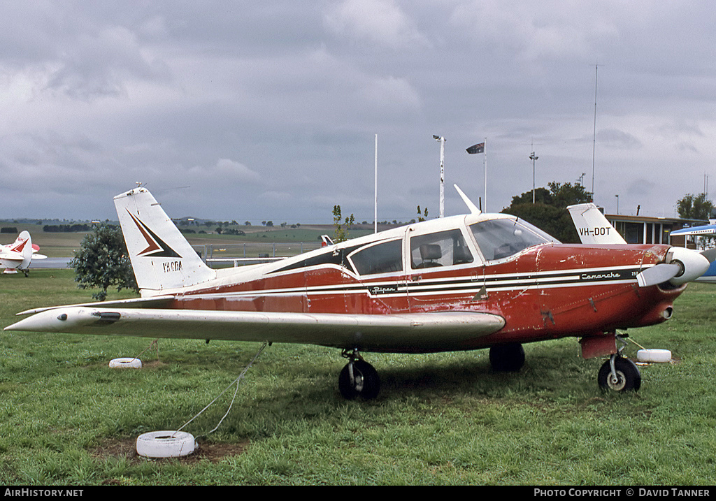 Aircraft Photo of VH-CDA | Piper PA-24-250 Comanche | AirHistory.net #50318