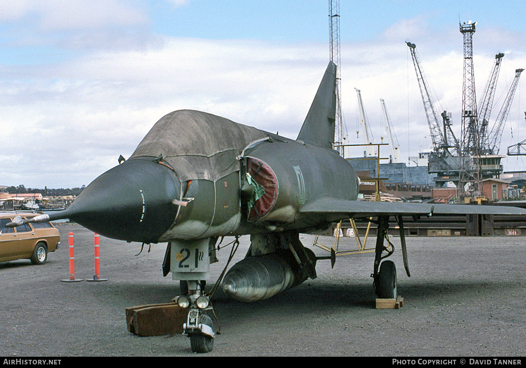 Aircraft Photo of A3-21 | Dassault Mirage IIIO(F/A) | Australia - Air Force | AirHistory.net #50338