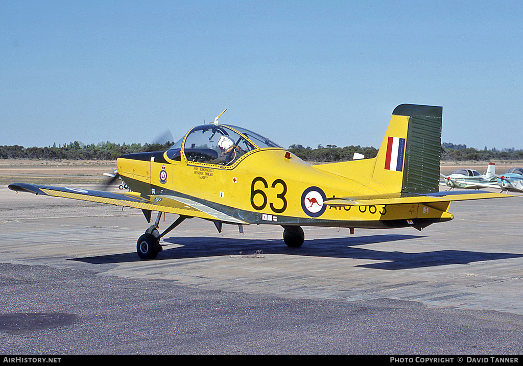 Aircraft Photo of A19-063 | New Zealand CT-4A Airtrainer | Australia - Air Force | AirHistory.net #50345